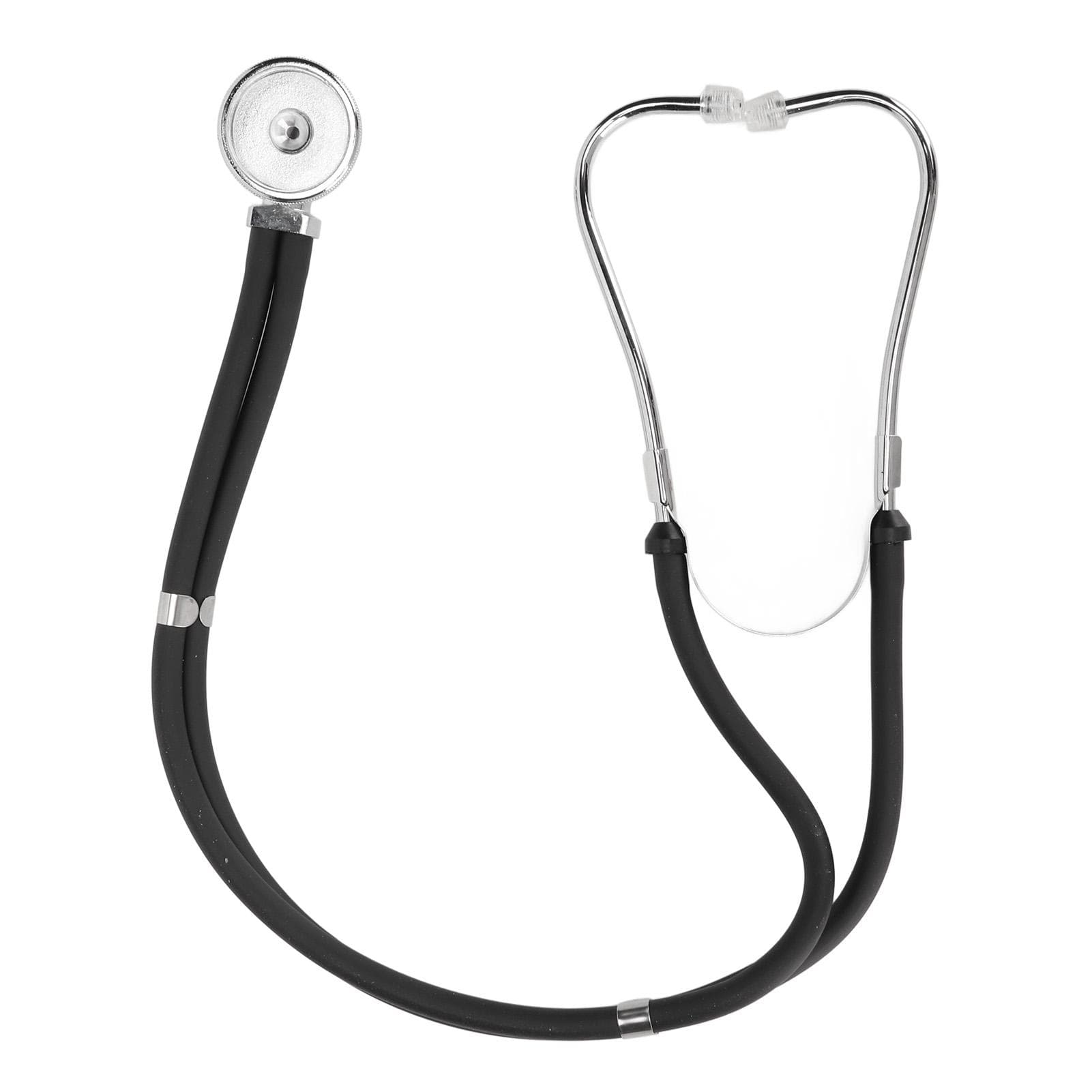 Double Head Stethoscope Aluminium Alloy Multifunctional Clear Transmission Lightweight Fetal Heart