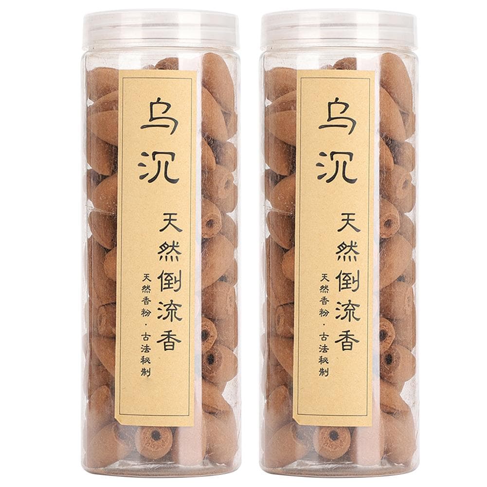 200pcs Backflow Incense Cones Aromatic Mosquito Repellent Air Purifying for Indoor Living Room