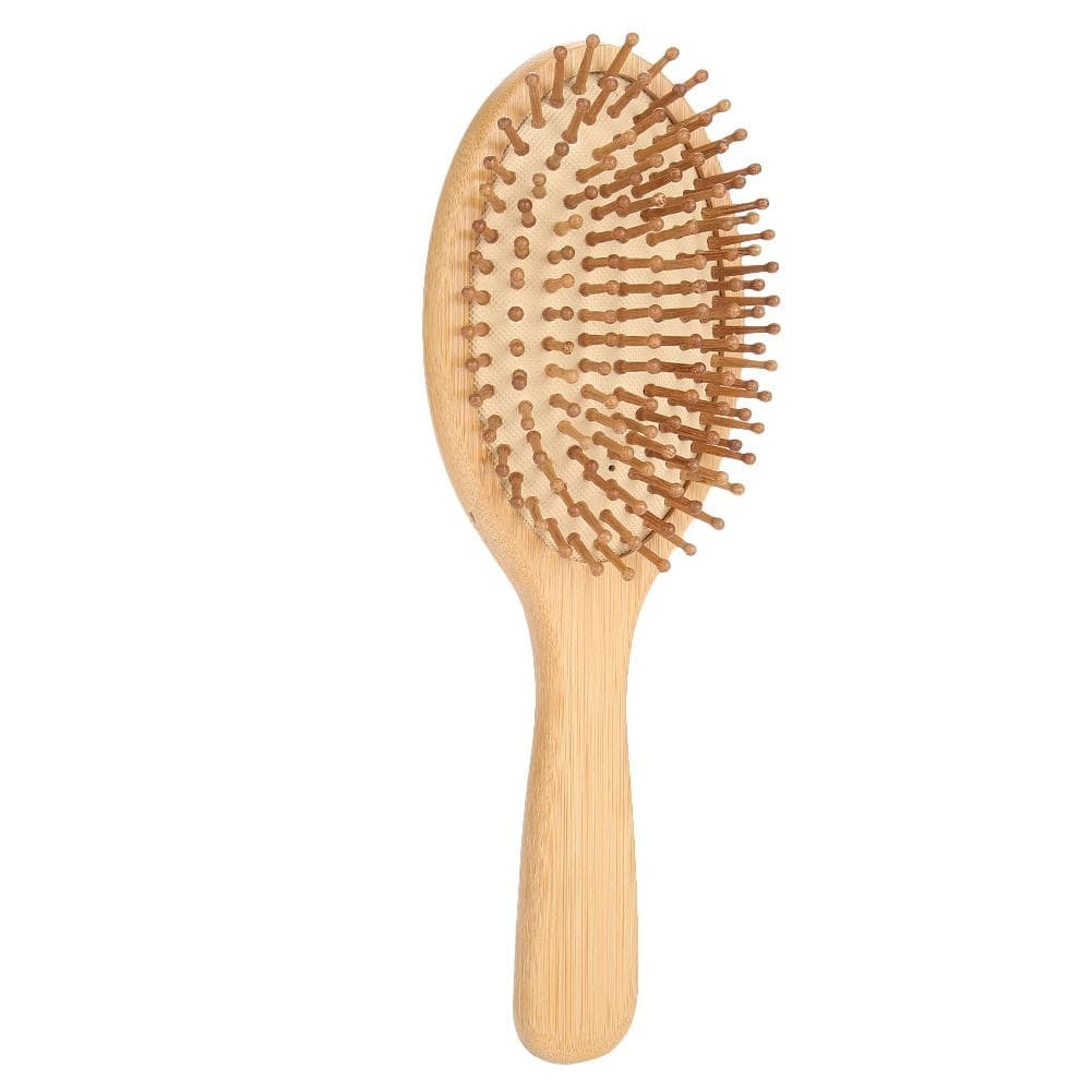 Solid Wood Hair Massage Comb Anti static Hairbrush Portable Scalp Massage Comb