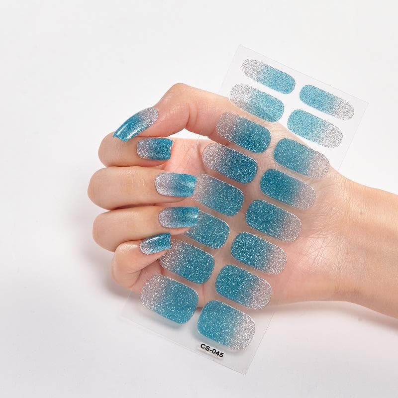 2025 New No Glue Gel Nail Stickers Waterproof Matte Press On Nails for Women