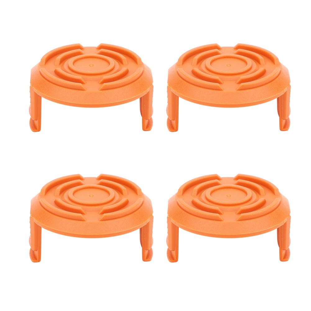 4Pcs Lawn Mower Grass Trimmer Spool Covers Accessory Replacement for Worx WA0010- Strimmer