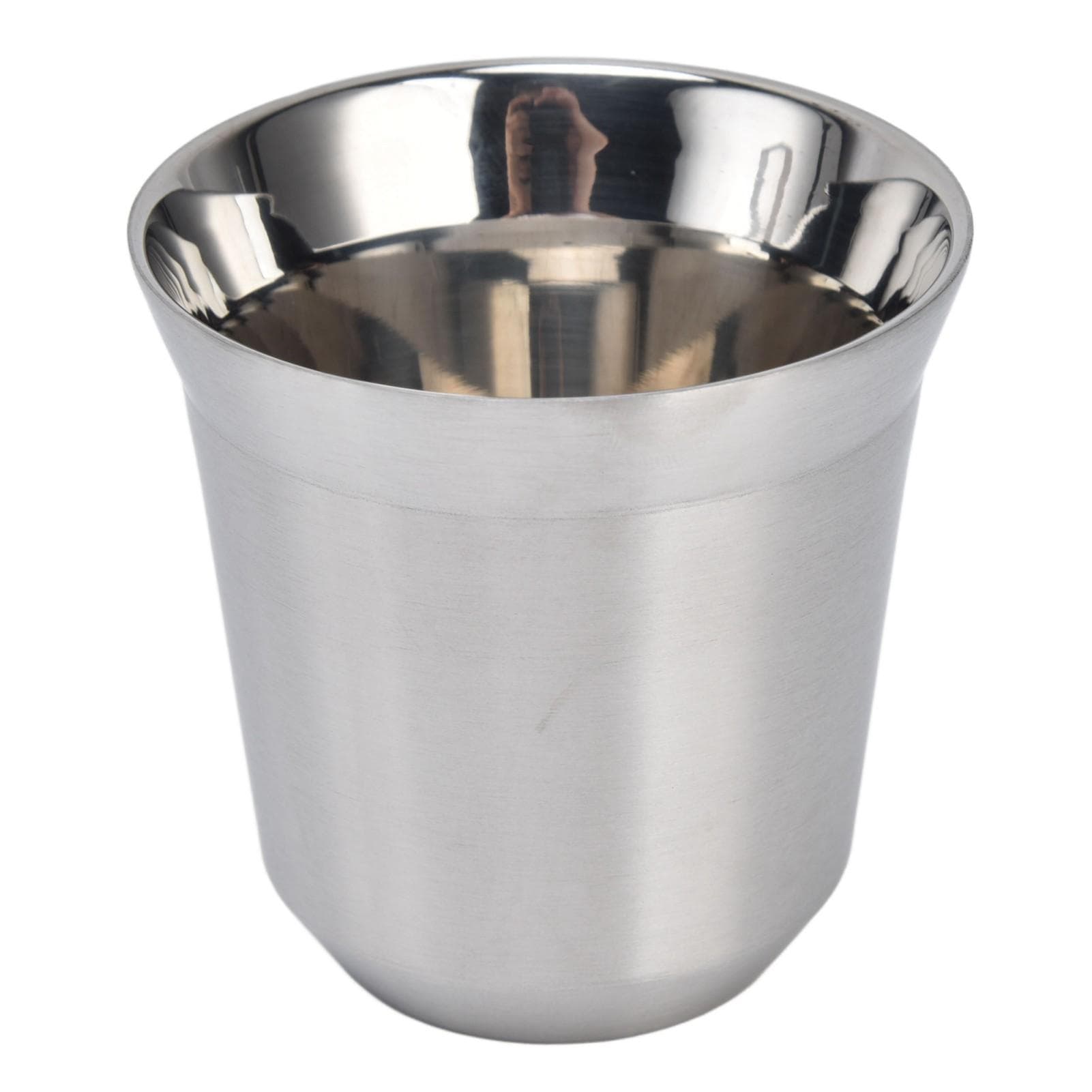 80ml 304 Stainless Steel Coffee Mug Double Wall Insulated Heat Resistant Coffee Cups for Outdoor L(for 6.5-9kg) clear