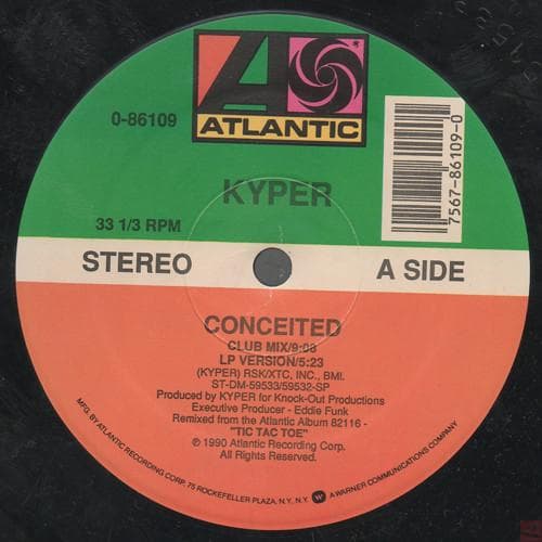 12inch Record KYPER - Conceited 086109 Atlantic 1990 US Soul/Funk Used