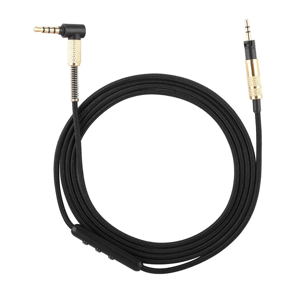 3.5mm Elbow Male to 2.5mm Straight Male Extension Audio Headphone Conversion Cable