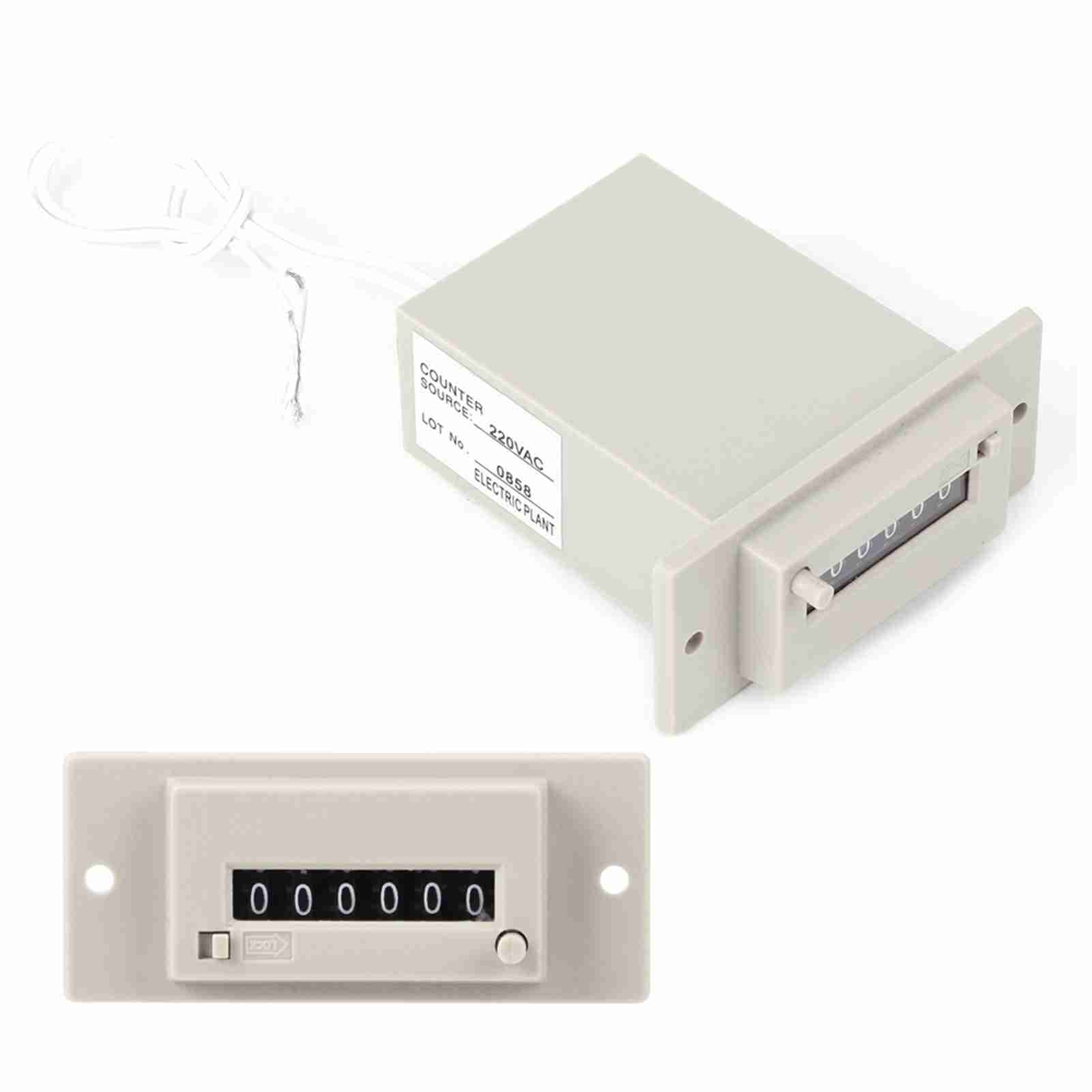 6 Digit Counter Electric Signal Acception for Electromagnetic Pulse Punch Packaging