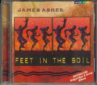 CD JAMES ASHER - Feet In The Soil CDNE99008 NEW EARTH Non Japan New Age & Easy Listening Used
