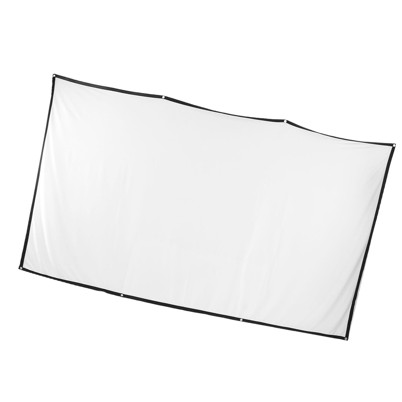 Outdoor Projection Screen 16:9 Crease Resist Foldable Double Sided Portable Projector Screen for 120 Inches (104.3 X 59.1in)