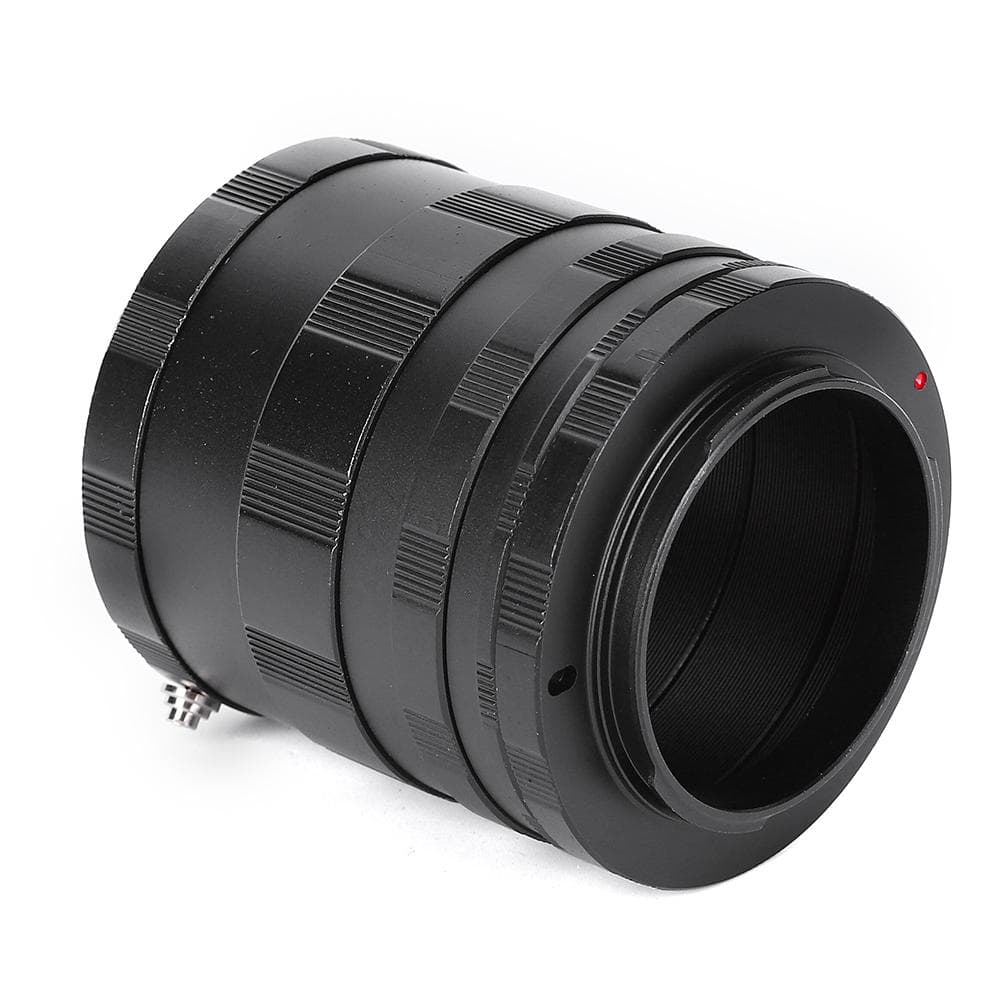 Professional Metal Black Macro Photography Extension Adapter Tube Close Up Lens Ring for Sony E