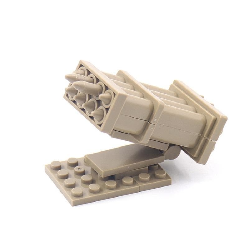 Missile Launcher Soldier Army MOC SWAT Military Weapons MiniFigures Block Brick Children Model Building Kits Kids Education Toys