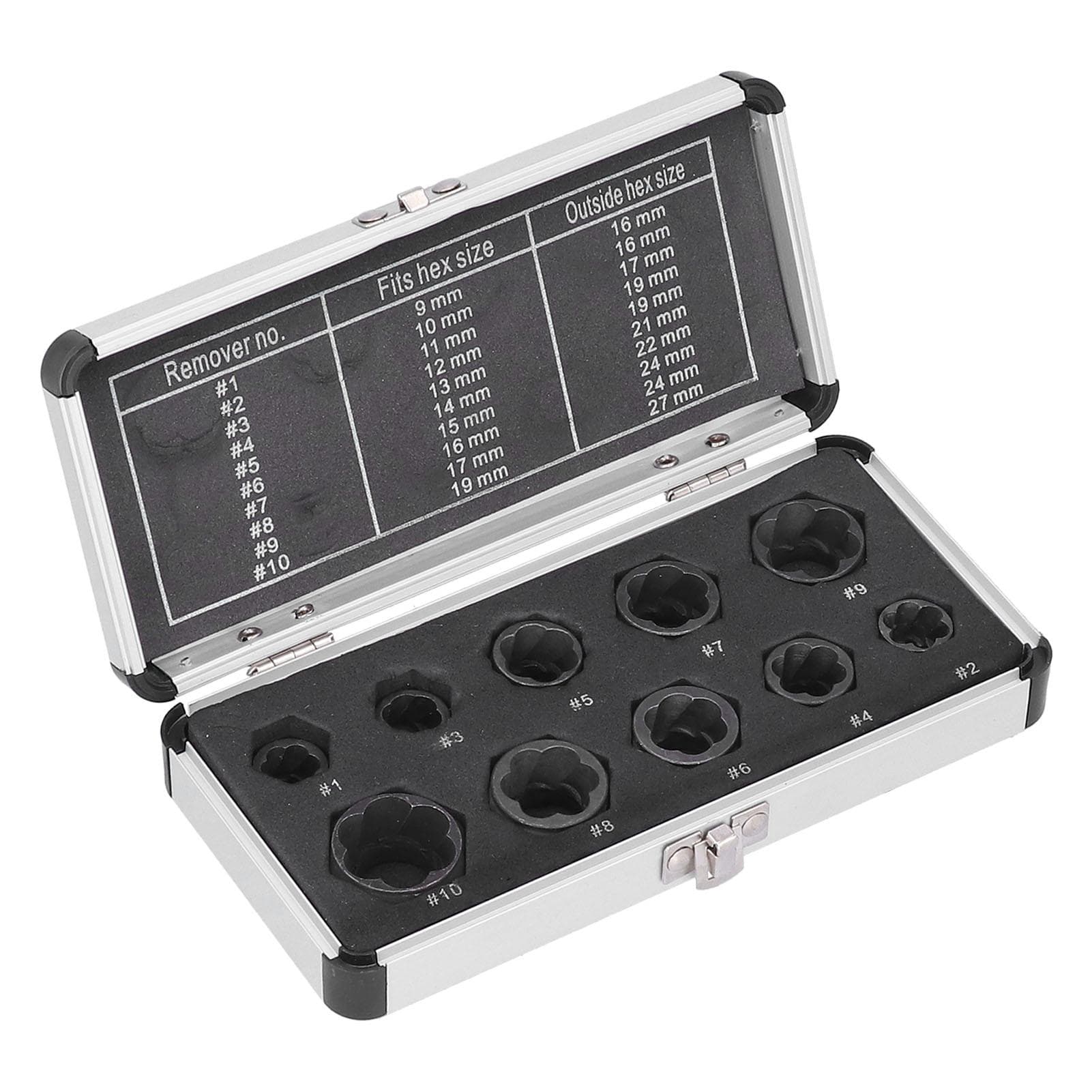 Nut Bolt Extractors Rusted Damaged Stripped Parts Socket Remover Extraction Tool SetLow Style