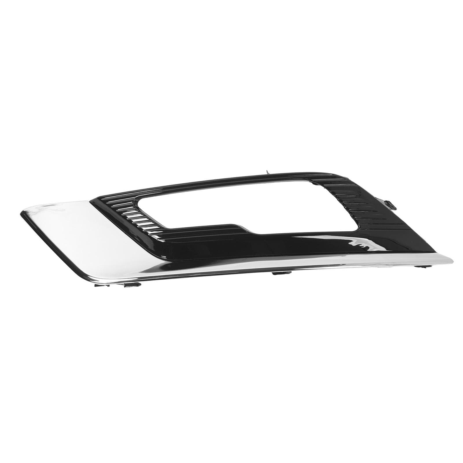 Front Fog Light Grille Cover Scratch Resistant Chrome Fog Lamp Bezel for Fusion Mondeo 2017 to 2019