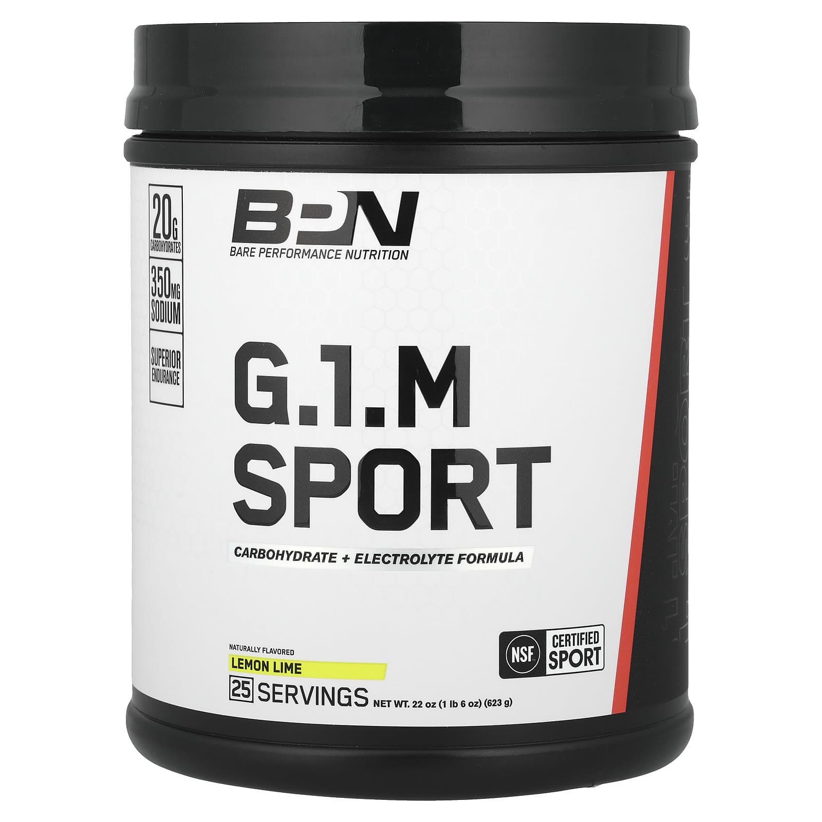 BPN, G.1.M Sport, Lemon Lime Flavor, 1 lb 6 oz (623 g)