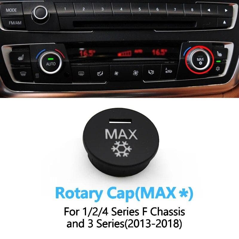 Dashboard Air Condition AC Button Key Cap Repair Kit For BMW 1 2 3 4 F Series F20 F30 F35 F45 F46 F80 MAX Cap