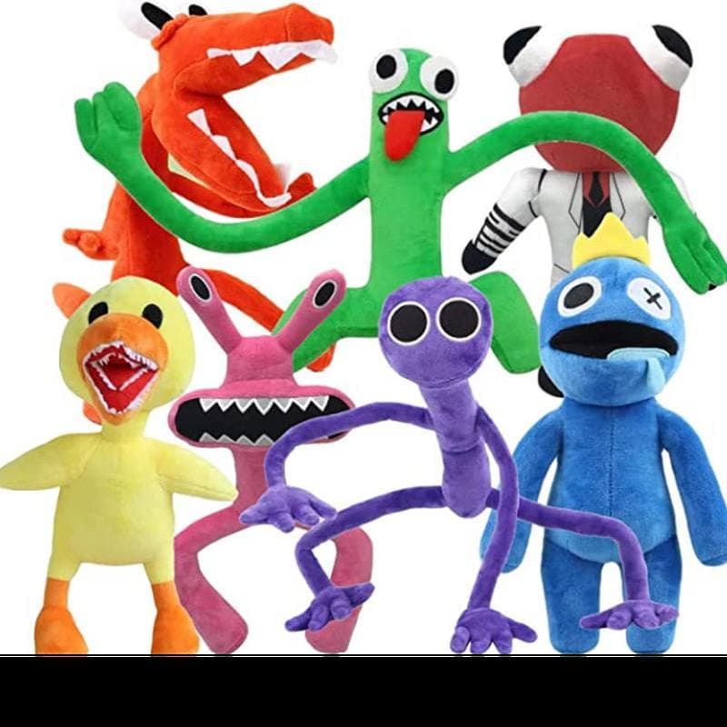 Rainbow Friends Plush Doll Toys Soft Stuffed Cartoon Game Monster Character Plush Toys For Kids