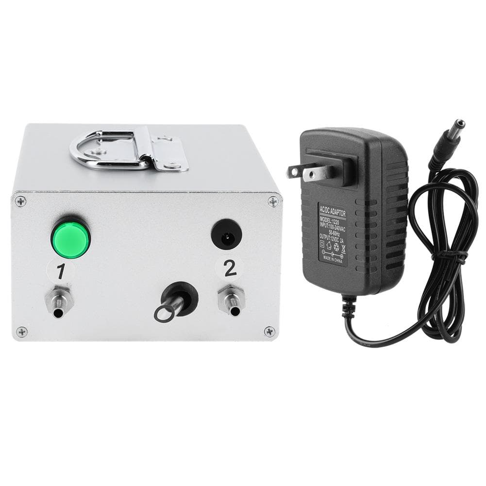 Aluminum Alloy Pulsation Electric Milking Machine Vacuum Pump for Sheep Farm Livestock ToolAU Plug