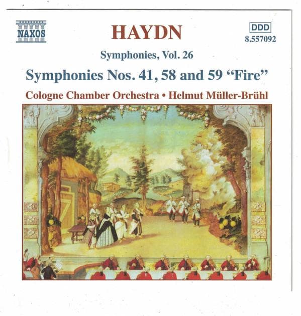 CD HAYDN, COLOGNE CHAMBER ORCHESTRA, H - Symphonies Vol. 26 - Symphonies Nos 8557092 Naxos 2003 Non Japan Classical Used