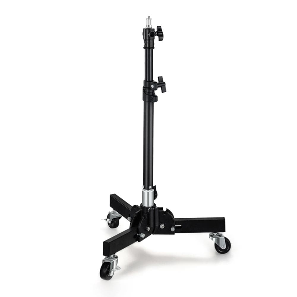78.5cm/30.9in Adjustable Tripod Stand Video Light Stand 2-section 50kg/110lbs Load Capacity with black