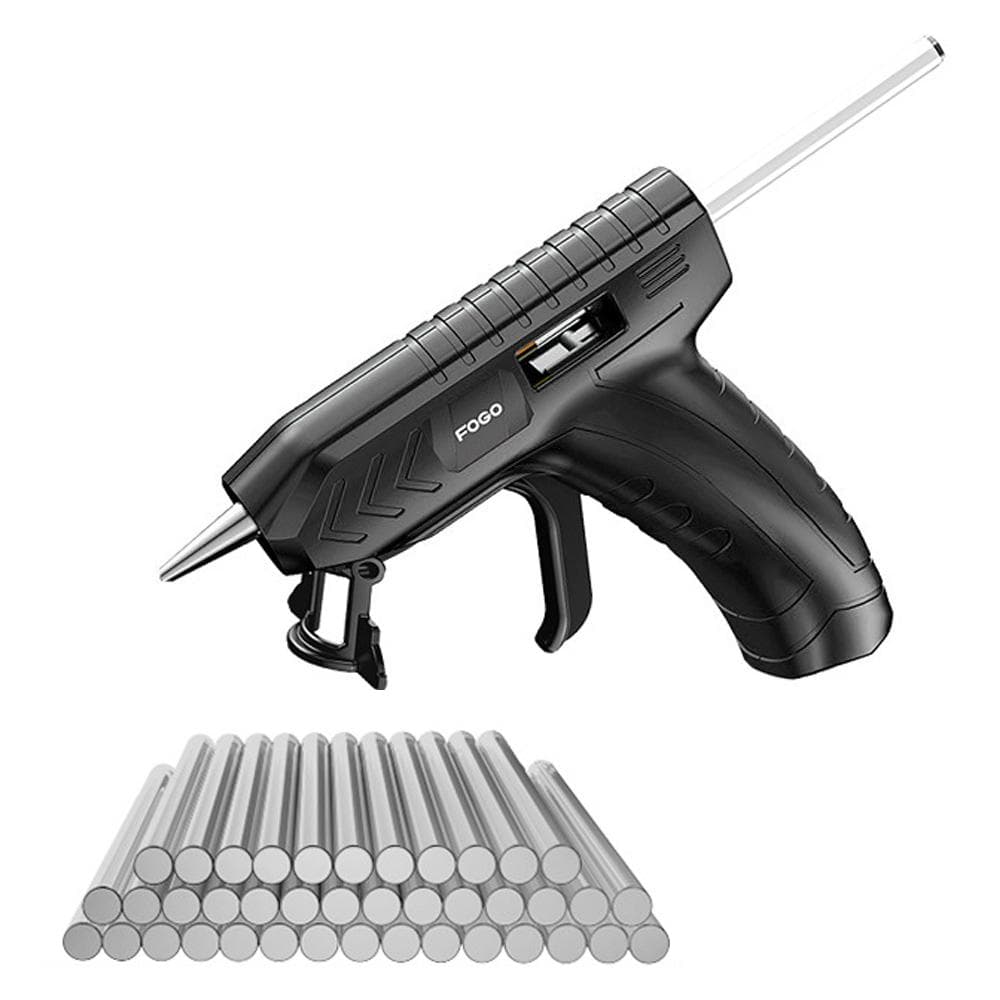 Professional Cordless Hot Melt Glue Machine USB Rechargeable Craft DIY Repairing Tool Kits with with 40pcs Glue-stick