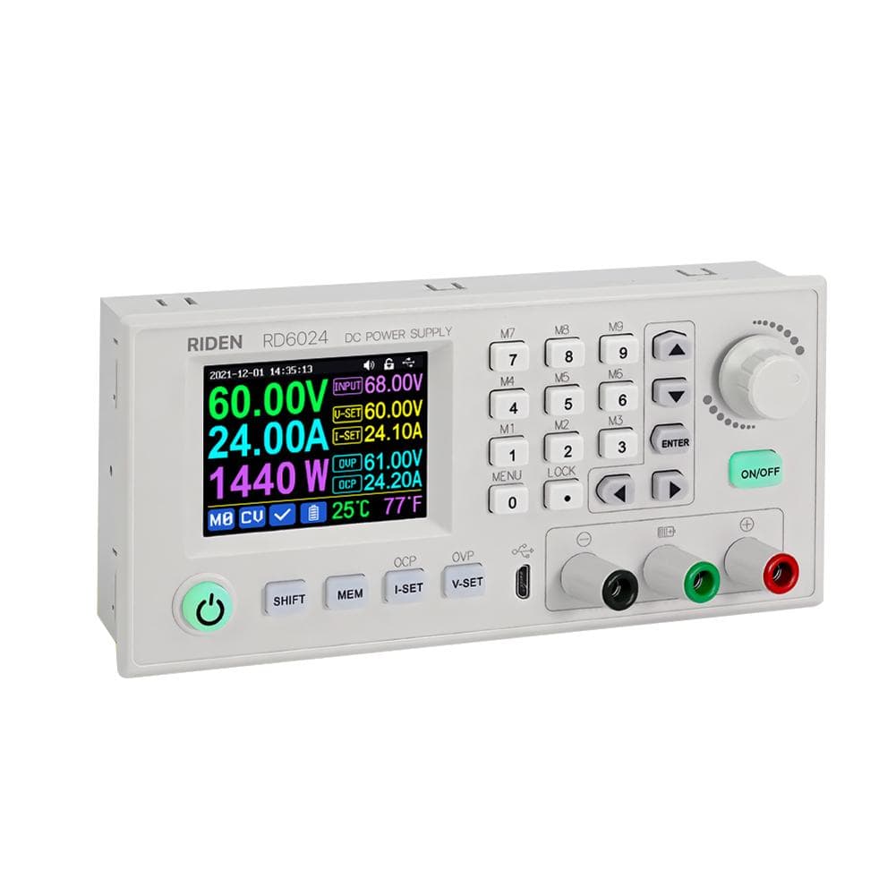 RD6024-W 24A 12V 36V 48V 60V Adjustable Step Down Digital Constant Voltage Current Power Supplys RD6024