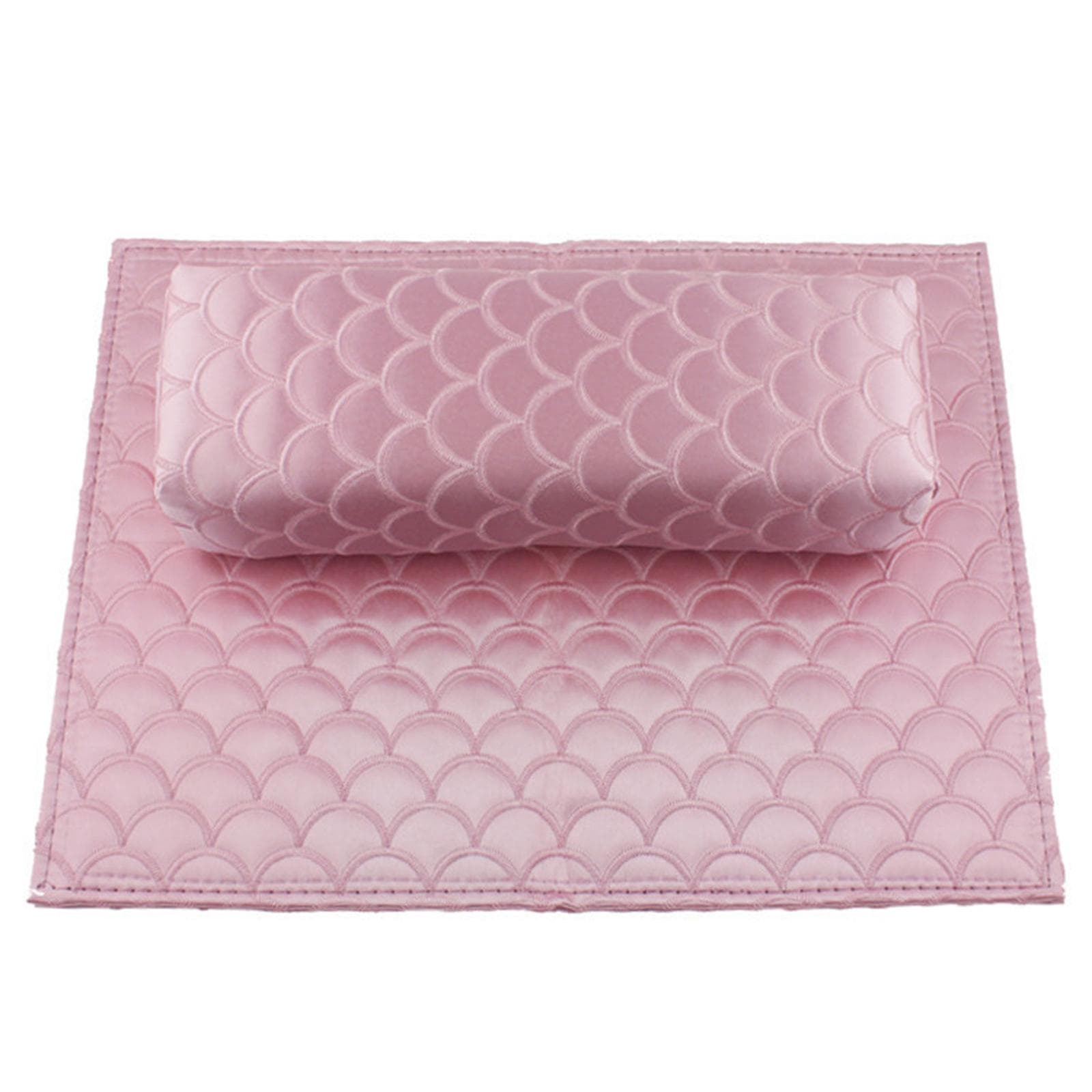 Nail Pillow Hand Rest Cushion Set Manicure Pillow Nail Rest Cushion Pad Nail Art Tools for Salon pink