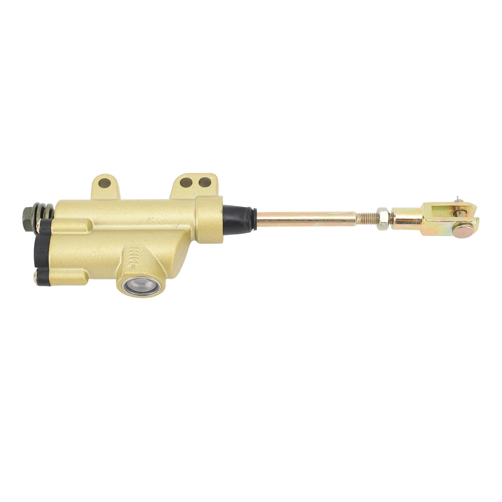 Motorcycle Rear Brake Master Cylinder Pump Metal for Sunl 110cc 125cc 140cc Dirt Pit Bike Gold gold
