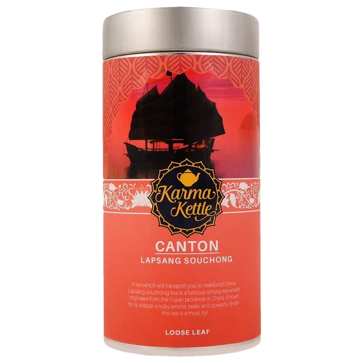 Tea Lapsang Souchong (75 g), Canton, Karma Kettle