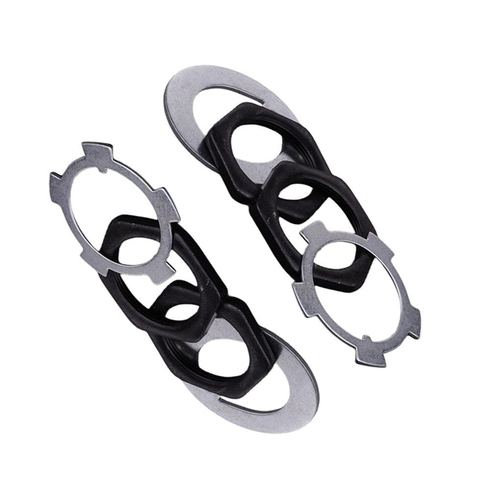 2x Front Axle Hub Spindle Lock Nut Kit For Toyota Land Cruiser FJ40 4Runner T100