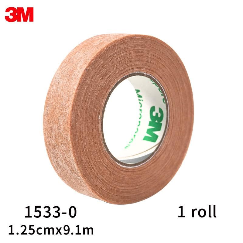 3M Micropore Tape 1533 lashes eyelid tape lash eyelash tape Extensions Tools 1 rolls 1533-0