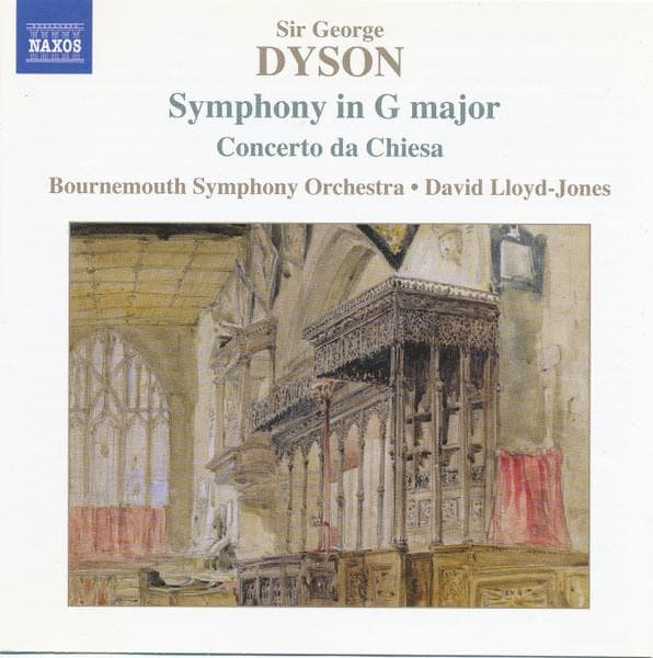 CD GEORGE DYSON, DAVID LLOYD-JONES; BO - Symphony in G Major 8557720 Naxos 2005 Japan Classical Used