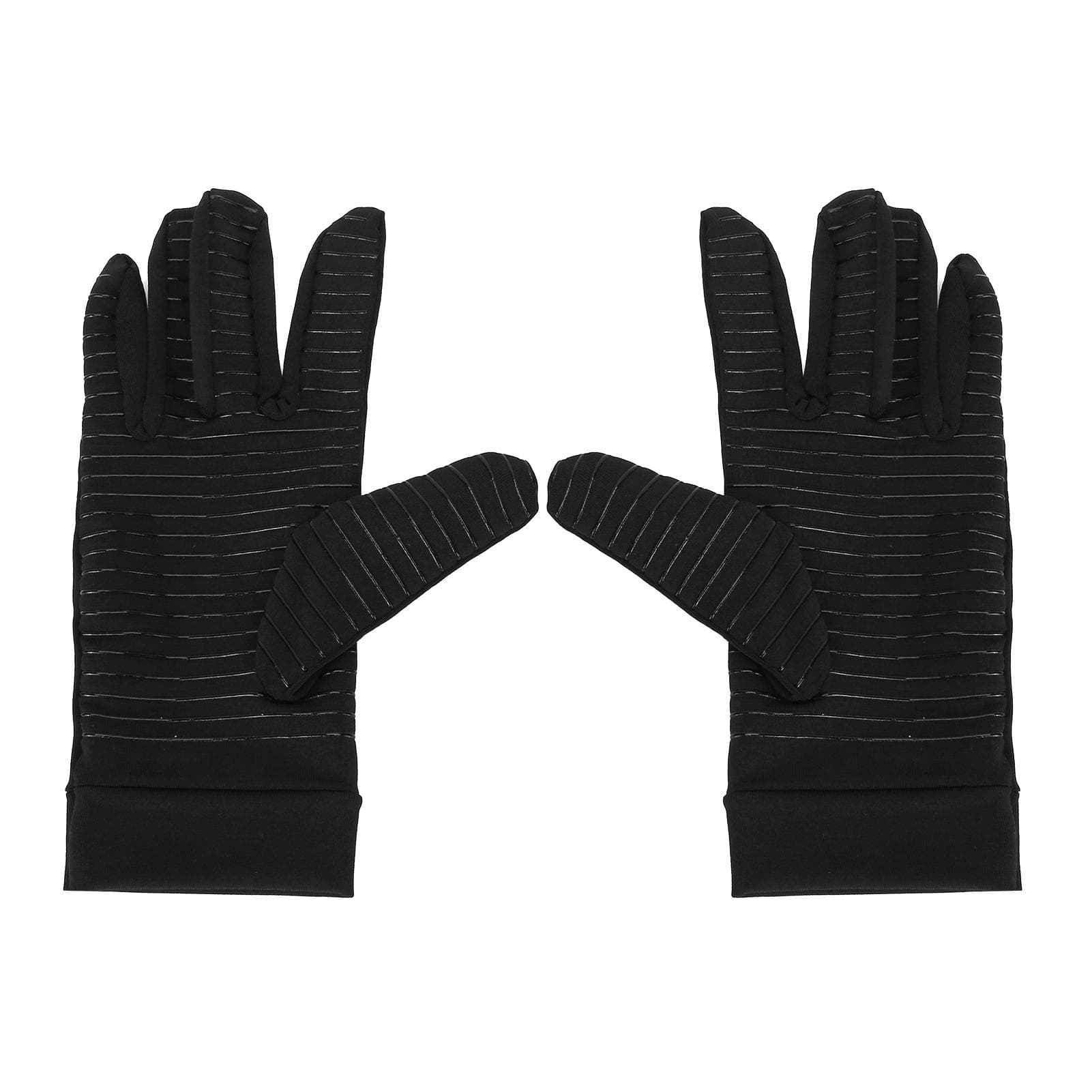 Arthritis Gloves Full Finger Copper Fiber Comfortable Soft Breathable Odorless Compression Gloves L