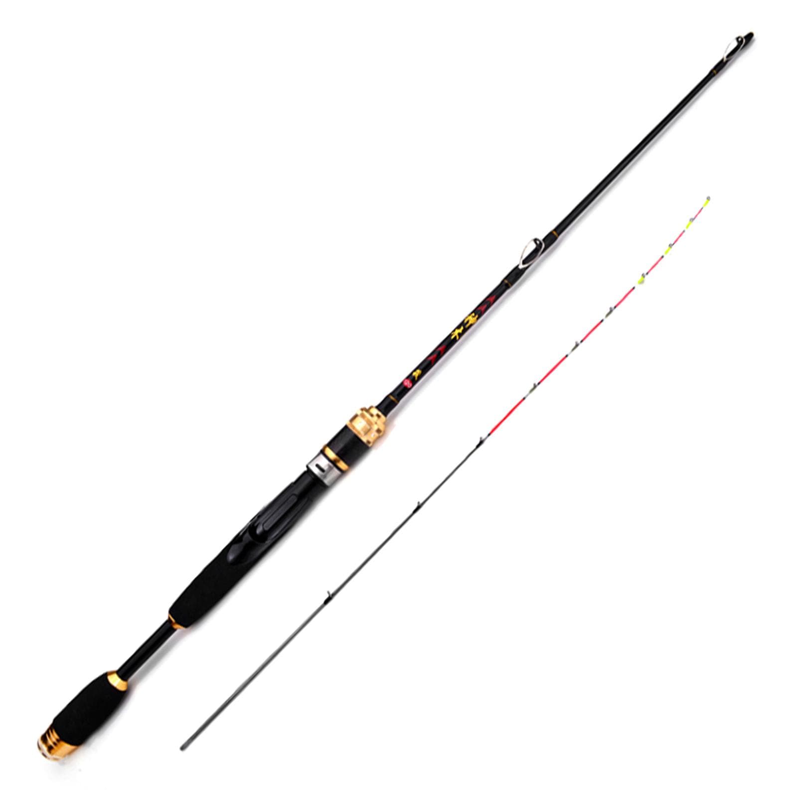 Ultralight Fishing Rod Raft Rod Fishing Pole Titanium Alloy Rod Tip Bridge Rod 1.5m