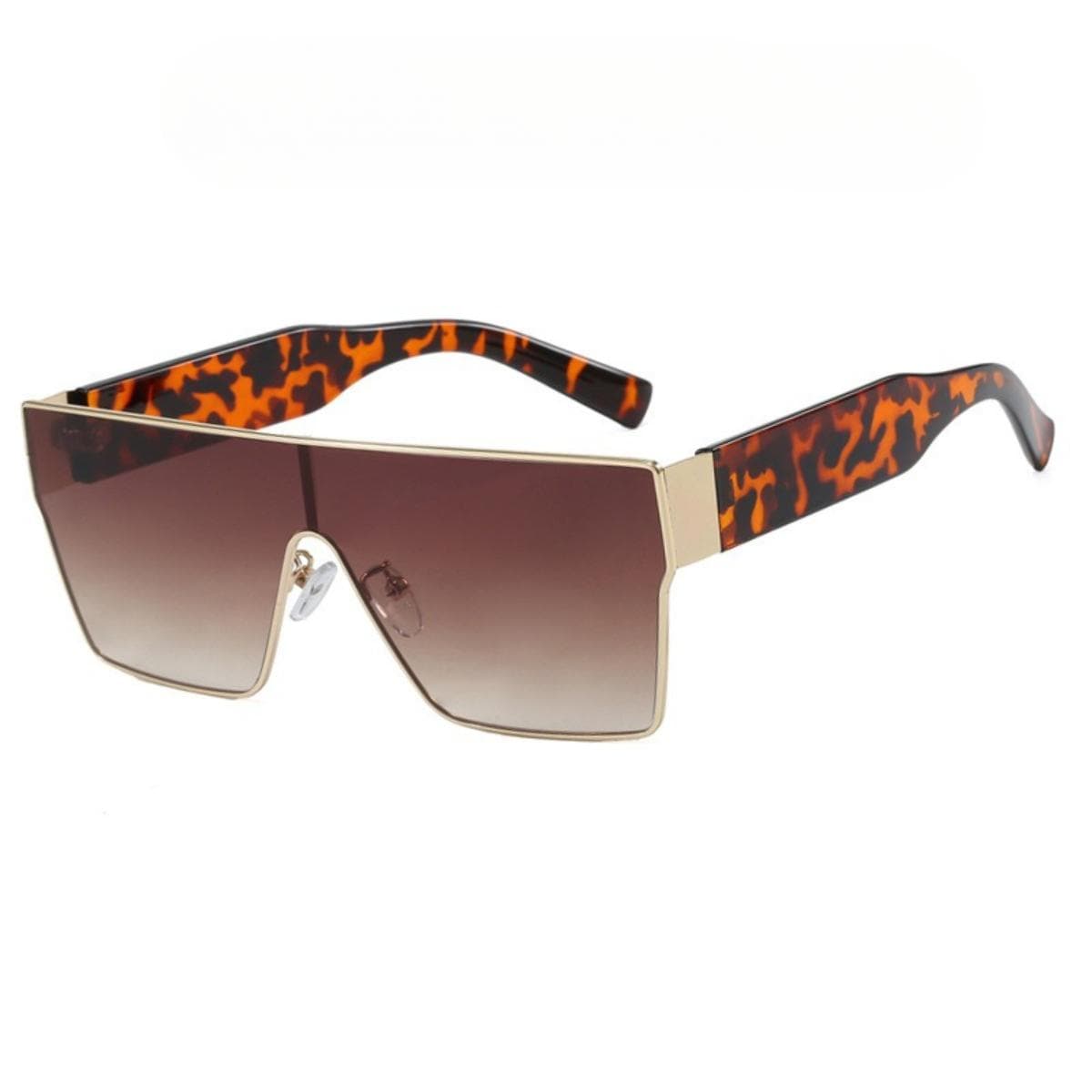 Retro Square Sunglasses Men Women Luxury Brand Designer One Piece Decoration Travel Glasses Unisex Fashion