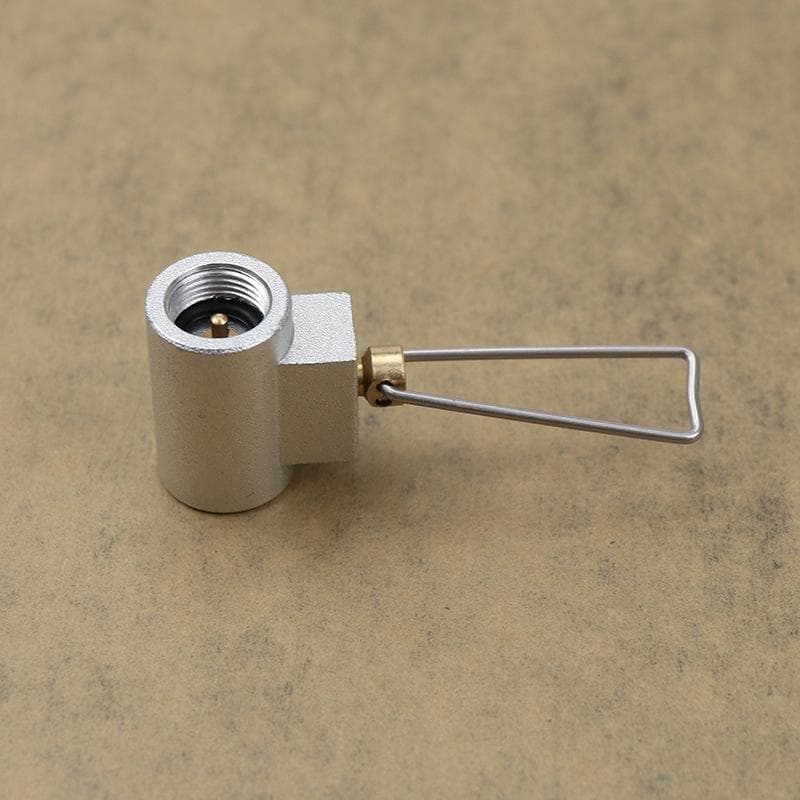 Flat Gas Tank Adapter Valve Canister Gas Convertor Shifter Camping Cylinder Refill Adapter Gas Refill Shifter