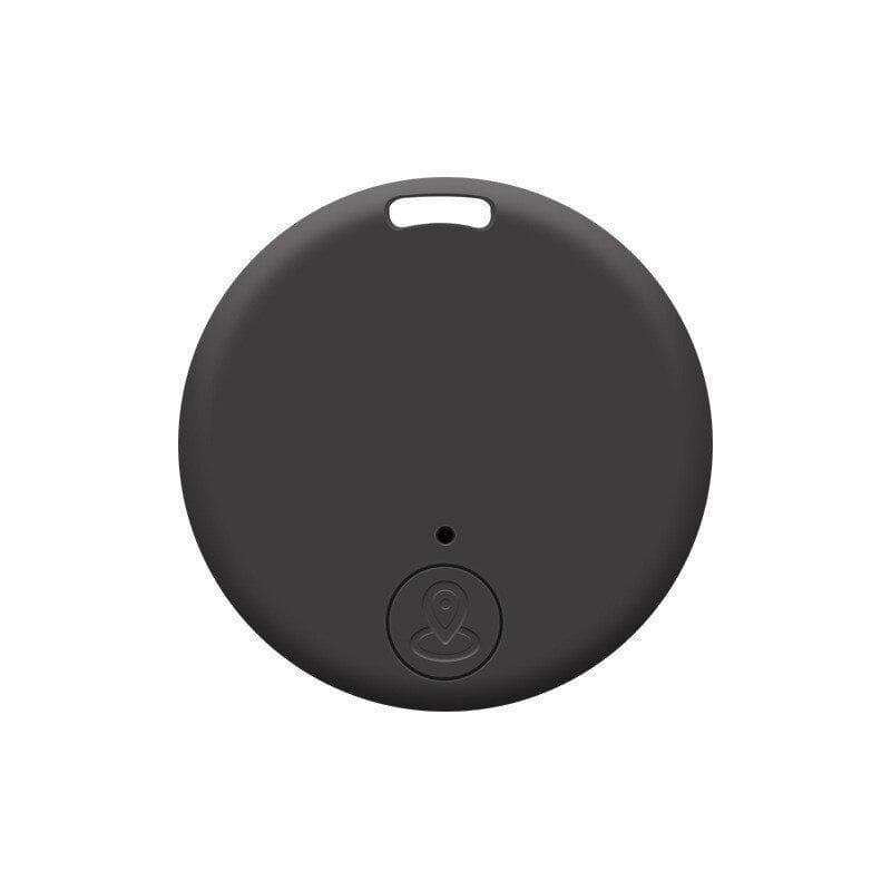 1Pcs Mini Dog GPS Bluetooth Tracker Anti-Lost Device Round Anti-Lost Device Pet Kids Bag Wallet Tracking Smart Finder Locator black