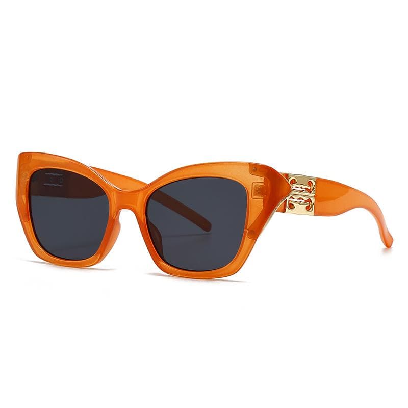 Cat Eye Rhombus Sunglasses for Men Women Fashion UV Protection Decorative Lh219