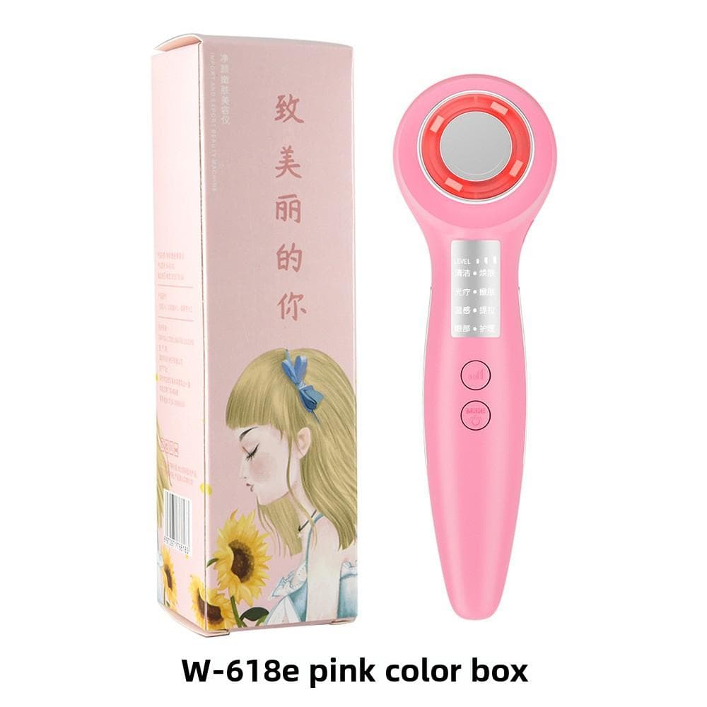Face Import Export Beauty Instrument Cleansing Facial Skin Care Warm Lifting Phototherapy Skin Rejuvenation Introducer