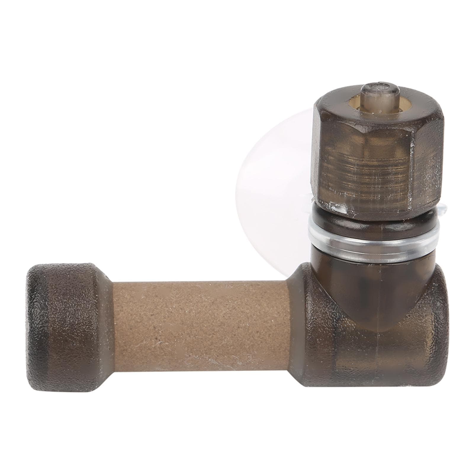 Easy Carbon Dioxide Diffuser CO2 Atomizer for Super Fish Tank Aquarium Equipment(Brown, L)