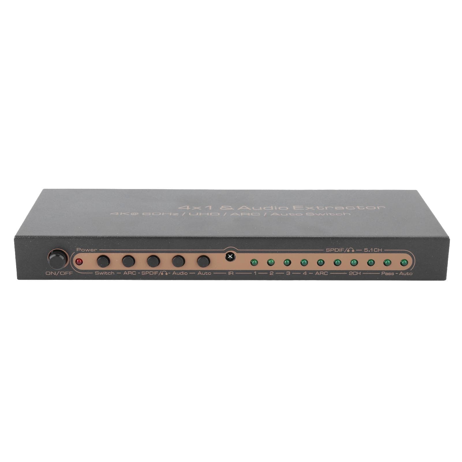 HDR HDMI4*1 o Splitter Immersive Separator Connecting Tv Power Amplifier US Plug