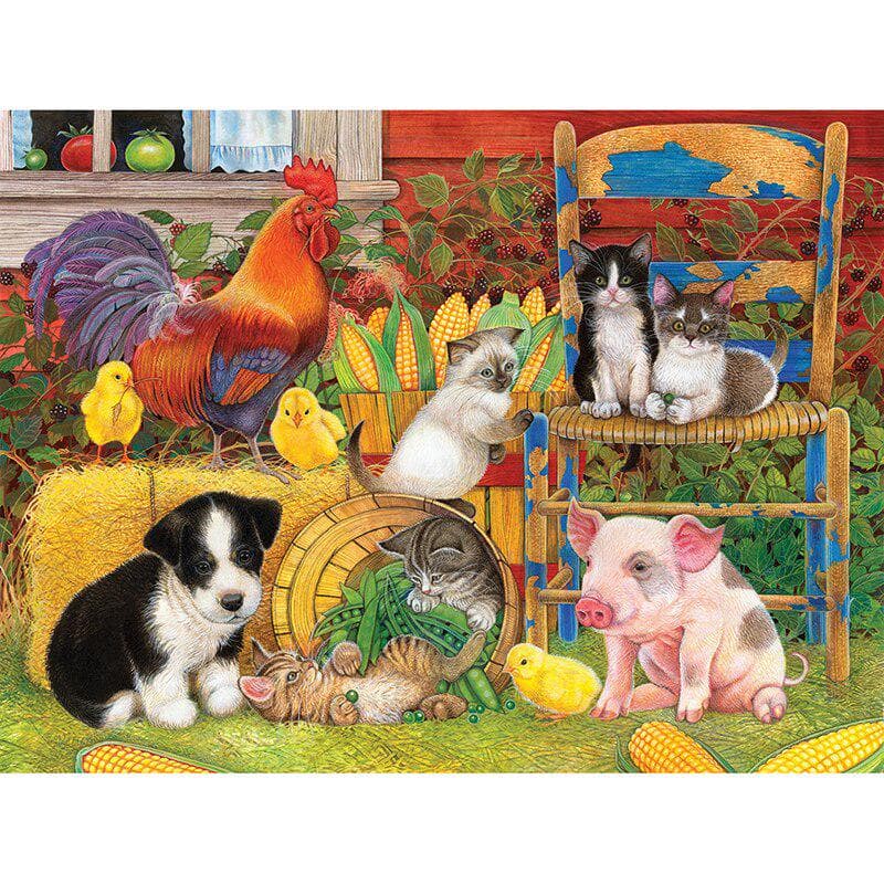 5D DIY Diamond Leisure Time Diamond Painting Cross Stitch Rhinestone Mosaic Decor Lovely Animals 20X30CM