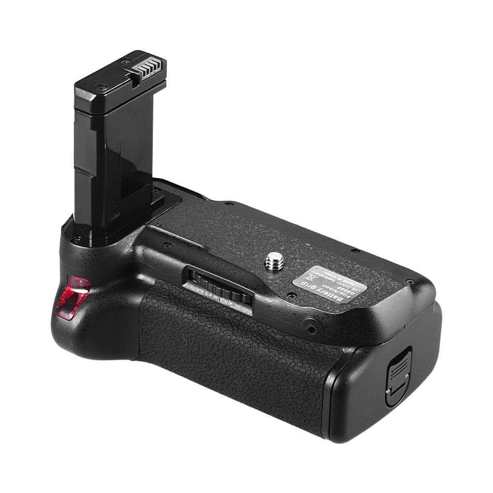 Vertical Battery Grip Holder for Nikon D5500 D5600 DSLR Camera EN-EL 14 Battery Powered with IR black