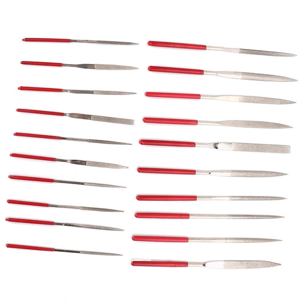 20pcs Metal Needle Files Set Jewelry Polishing Processing Wood Carving Tool Accessories
