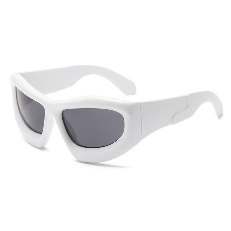 New Fashion Y2K Sunglasses Protective Glasses Large Frame Womens Punk Style Cool Hip Hop Eyeglasses INS Sun Glasses