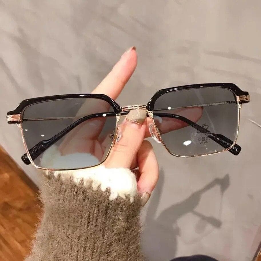 Fashion Outdoor Color Changing Sunglasses New Photochromic Myopia Glasses Men Women Near Sighted Prescription Eyeglasses To -4.0 -3.5