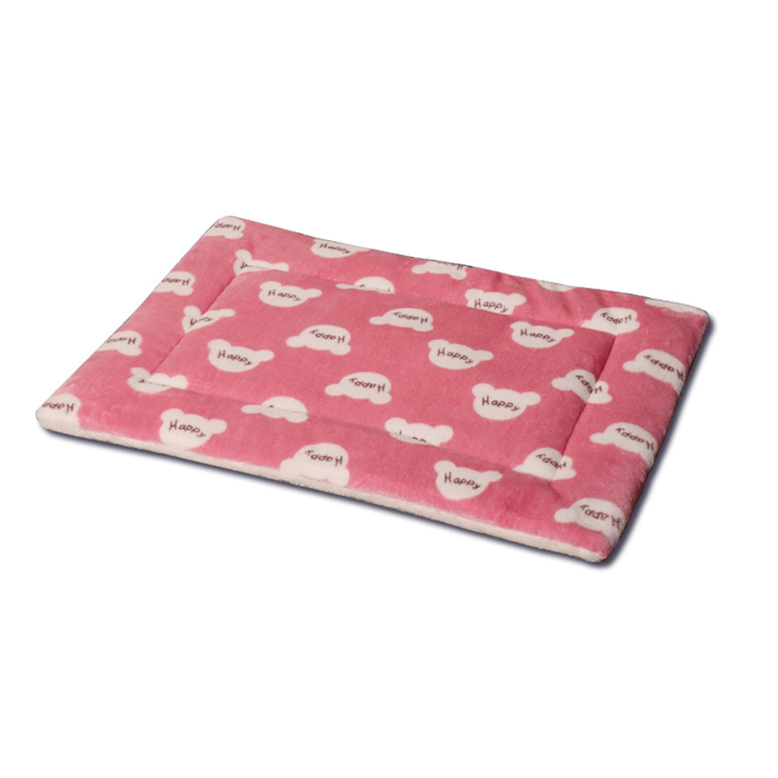 Pet Cushion Soft and Comfortable Thickened Multifunctional Dog Crate Mat for Dogs Cats PetsPink pink