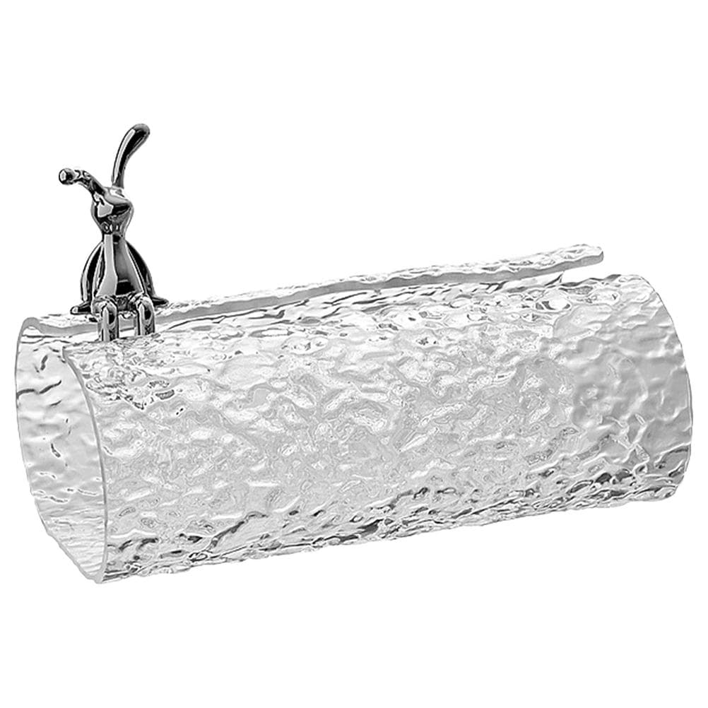 Rabbit Paper Extraction Box Light House Decorations for Home Facial Tissues Boxes Napkin Dispenser Holder The Pet Desktop white