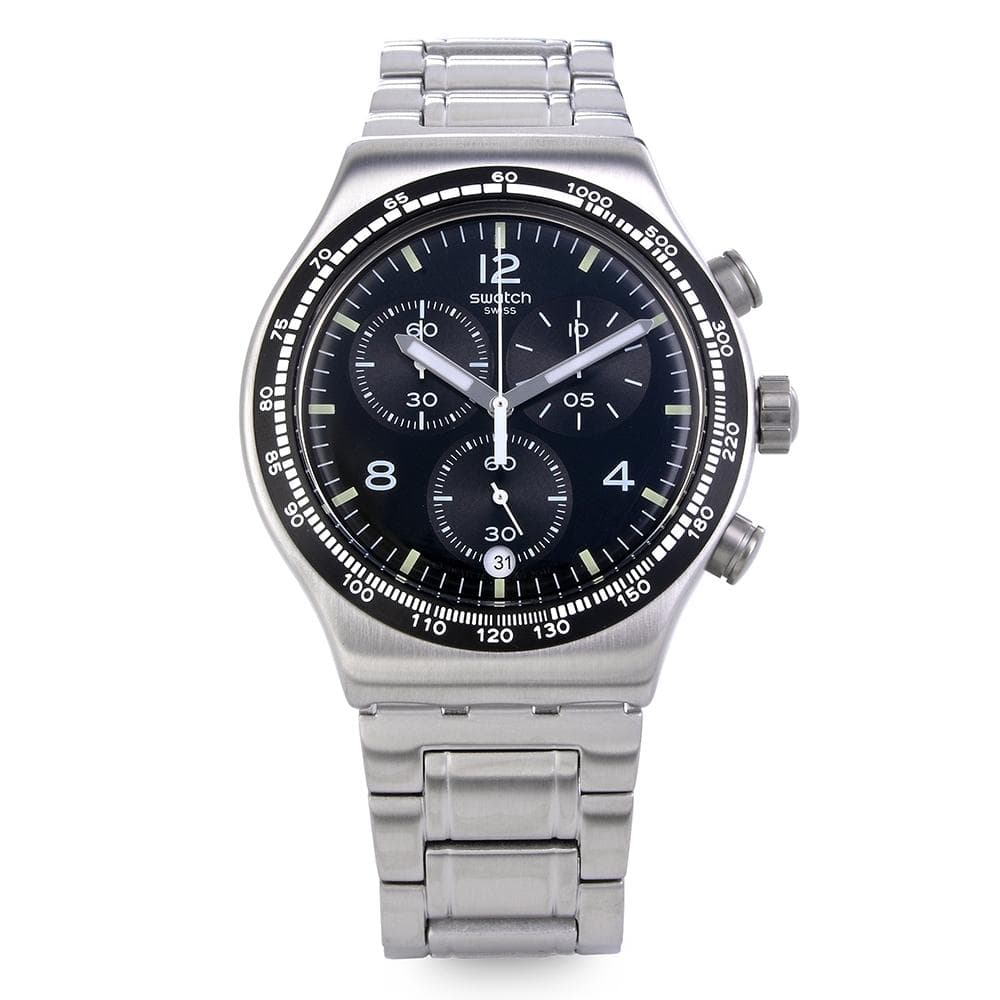 SWatch Yvs444gc Core Night Flight Public Urethane Watch YVS444GC