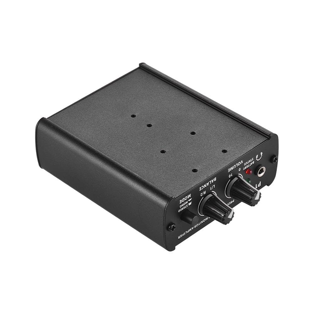 Muslady Personal In-ear Monitor Headphones Earphones Amplifier Amp with XLR Inputs 3.5mm Output
