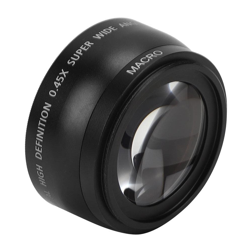 JSR‑1152 55MM 0.45X Advanced Wide Angle Macro Lens Fit for All 55MM Diameter Camera Lenses