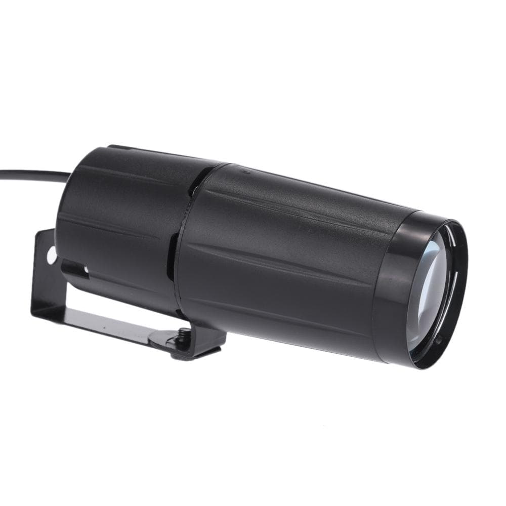5W LED White Beam Pinspot Light Spotlight Super Bright Lamp Mirror Balls Stage Lighting for Party EU Plug