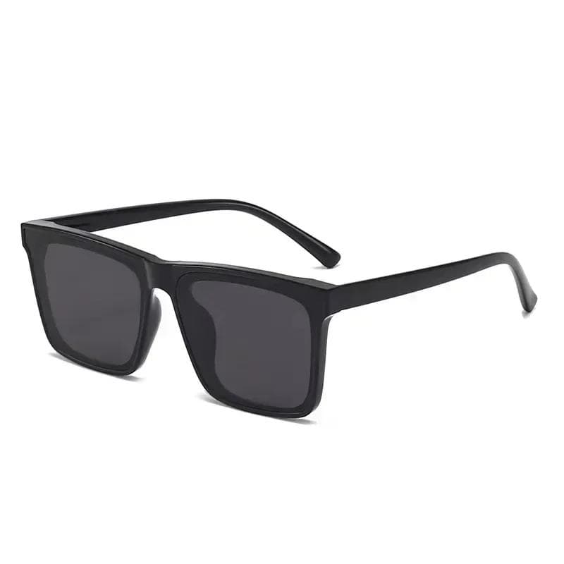 Fashion Mens Square Acetate Sunglasses Retro Windproof Shades for Business Driving Outdoor Activities 1pcs